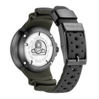 Black Rubber Sport Watch