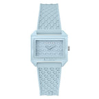 Blue Synthetic Dress Watch