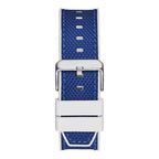 Blue Synthetic Dress Watch