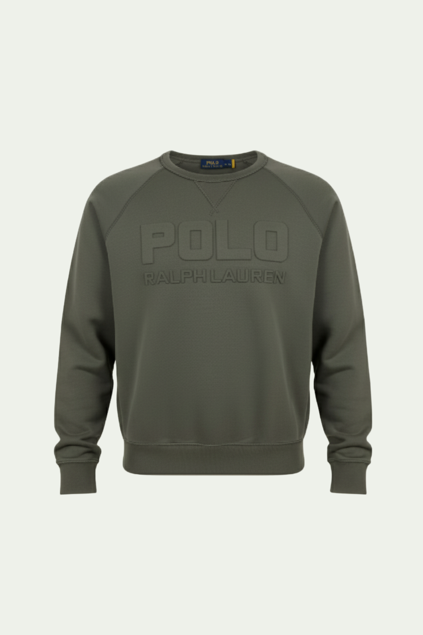 Polo Ralph Lauren – Donkergroene Sweater met Logo