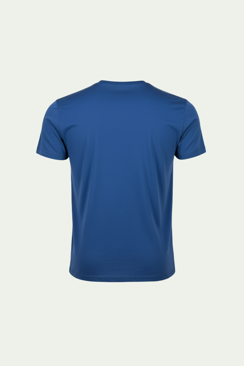 Polo Ralph Lauren – Blauw T-shirt met Iconische Bear Print